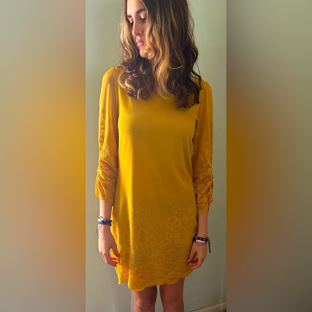 Hello Miss Autumn Yellow Dress